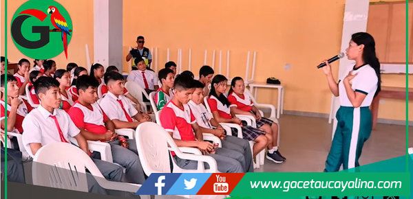 Contamana impulsa charla preventiva contra drogas en jóvenes estudiantes