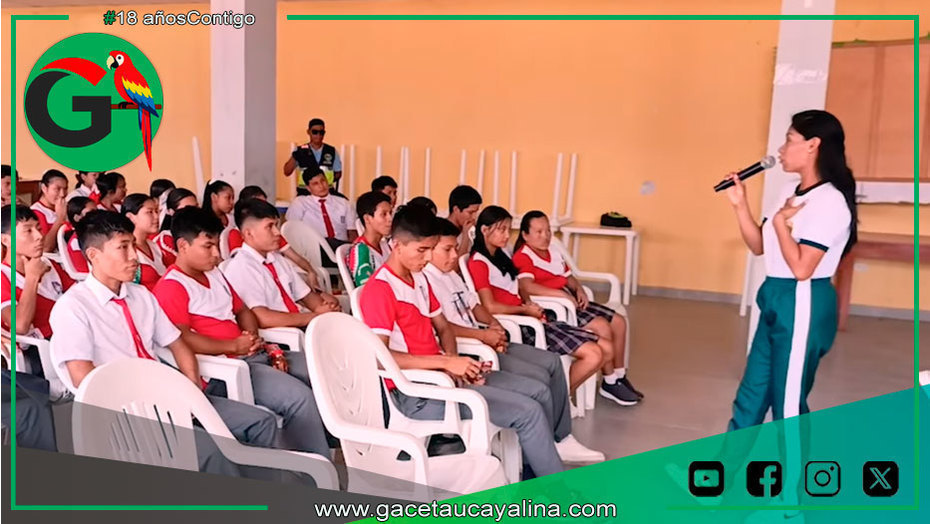 Contamana impulsa charla preventiva contra drogas en jóvenes estudiantes