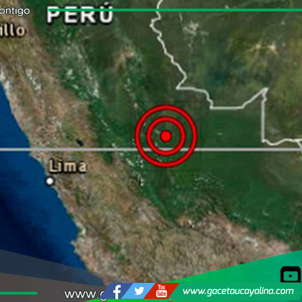 Sismo leve de 3.9 en Ucayali sin daños reportados
