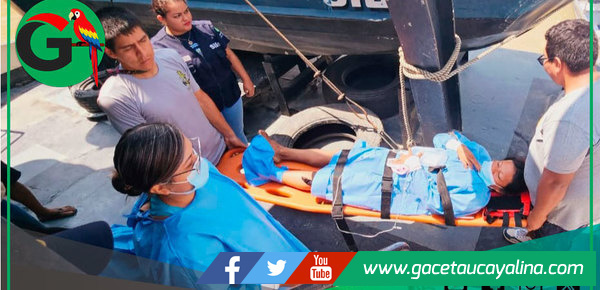 Rápida intervención del Estado salva joven atacada por serpiente jergón en Loreto