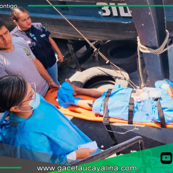 Rápida intervención del Estado salva joven atacada por serpiente jergón en Loreto