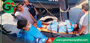 Rápida intervención del Estado salva joven atacada por serpiente jergón en Loreto