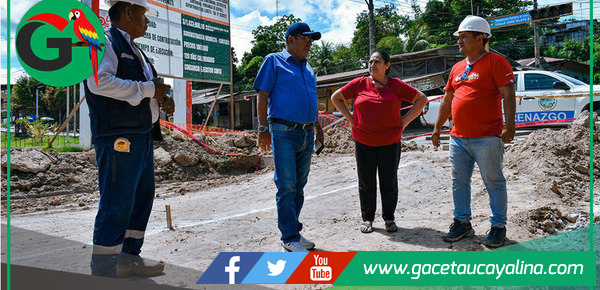 Municipalidad avanza con pavimentación de calles estratégicas en Contamana