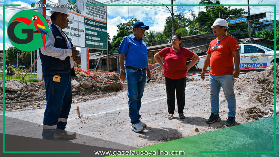 Municipalidad avanza con pavimentación de calles estratégicas en Contamana
