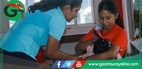 Madres gestantes reciben capacitación sobre lactancia materna saludable en Contaman