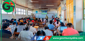 Sesenta docentes fortalecen enseñanza escolar con enfoque ambiental sostenible en Pucallpa