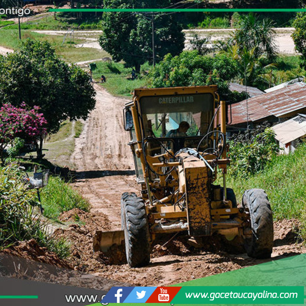 Contamana optimiza calles para mayor seguridad y comodidad ciudadana