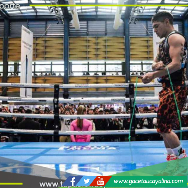 El Puma Martínez, listo para un gran desafío: "No importa quién es favorito"