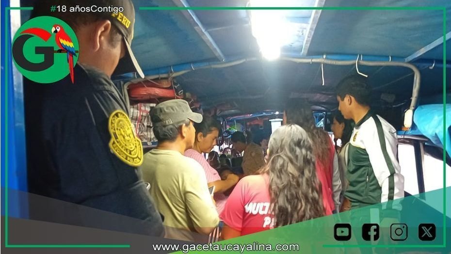 Sepahua refuerza control fluvial con operativo de seguridad ciudadana