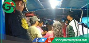 Sepahua refuerza control fluvial con operativo de seguridad ciudadana