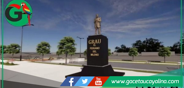 Plaza del A.H. 9 de Octubre llevará nombre Miguel Grau en Pucallpa