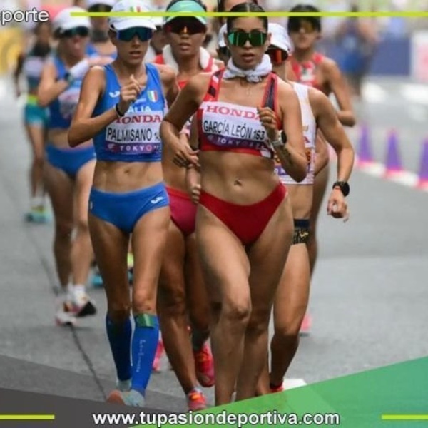 Kimberly García se ubica en el Top 10 del Mundial de Atletismo en Japón.