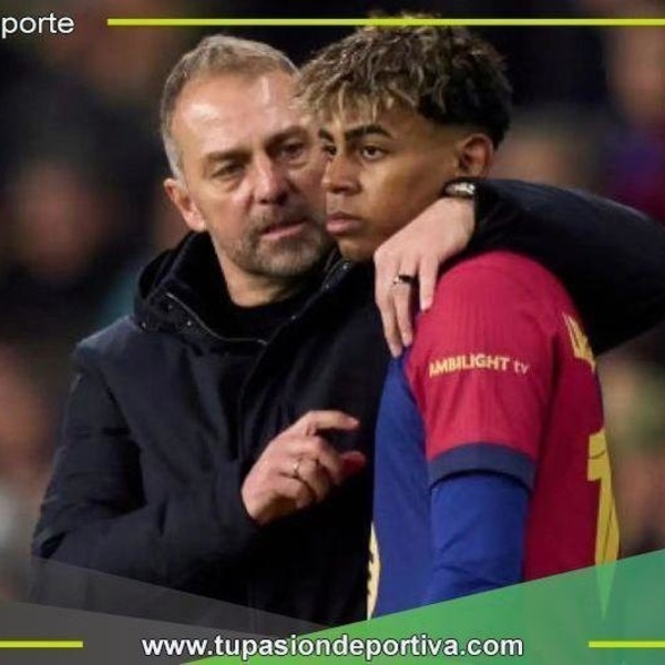 Flick le pide jugar libre y sin miedo a Lamine Yamal