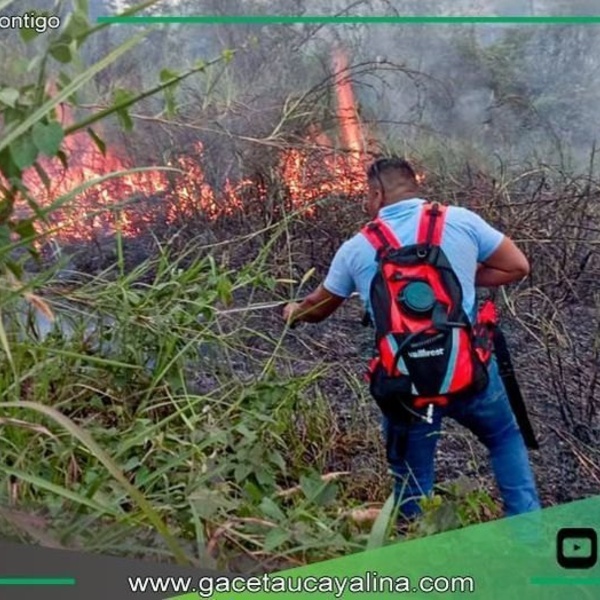 Serenazgo de Sepahua controla incendio y evita tragedia mayor