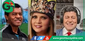 Julio César Uribe, Rut Karina y “Checho” Ibarra juntos en la gran final de la IV Copa Ocho Sur