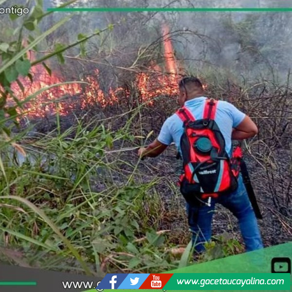 Serenazgo de Sepahua controla incendio y evita tragedia mayor