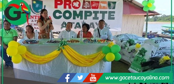 Alcaldesa Janet Castagne destaca negocios ganadores del Procompite en Atalaya