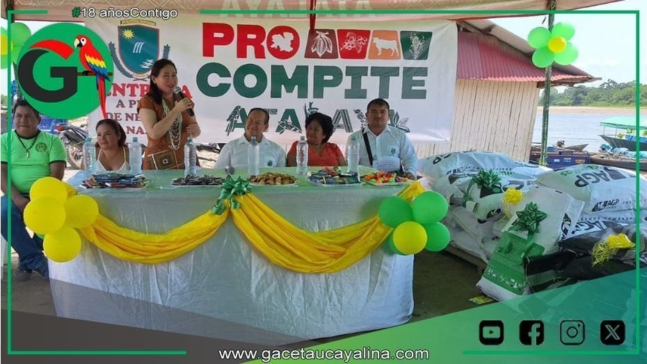 Alcaldesa Janet Castagne destaca negocios ganadores del Procompite en Atalaya