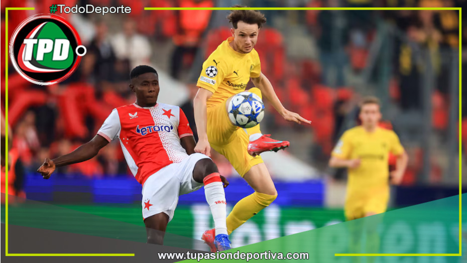 Slavia Praga igualó 2-2 con Bodo/Glimt en la Champions