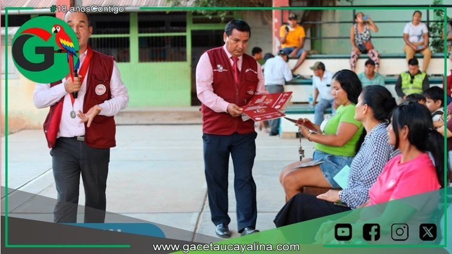 Corte de Justicia orienta familias para prevenir violencia en escuelas en Pucallpa