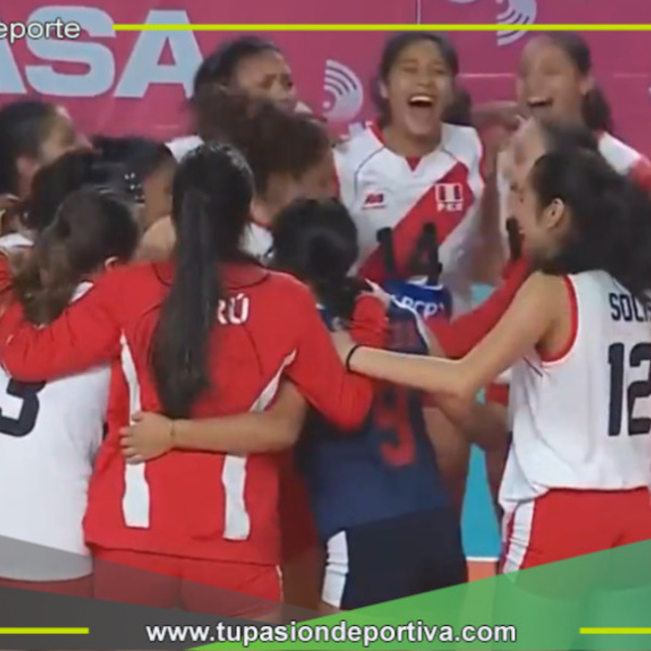  Perú venció 3-0 a Bolivia en Sudamericano Sub 17 de vóley