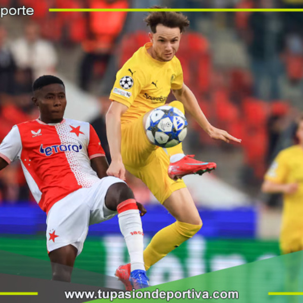 Slavia Praga igualó 2-2 con Bodo/Glimt en la Champions