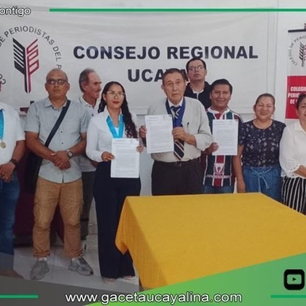 Colegio de Periodistas del Perú elegirá nuevas autoridades 2025 en Pucallpa