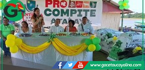 Alcaldesa Janet Castagne destaca negocios ganadores del Procompite en Atalaya