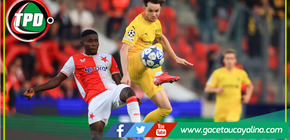 Slavia Praga igualó 2-2 con Bodo/Glimt en la Champions