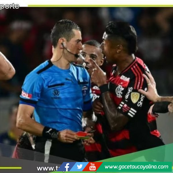 Flamengo venció a Estudiantes con polémica arbitral