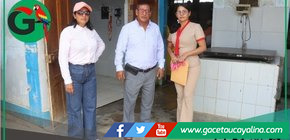 Mejoramiento del Matadero Municipal en Contamana alcanza mitad ejecución