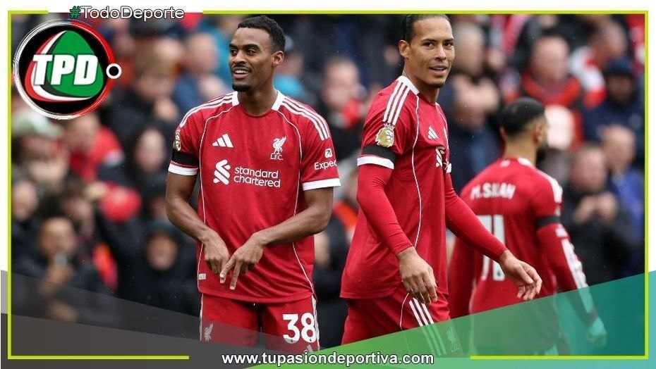 Liverpool gana el Derbi y comanda en la Premier