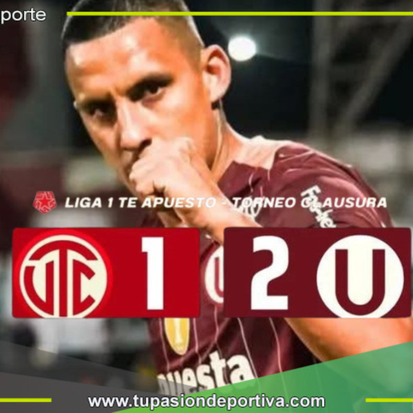 Universitario se vuelve líder y triunfa 2-1 en Cajamarca ante UTC