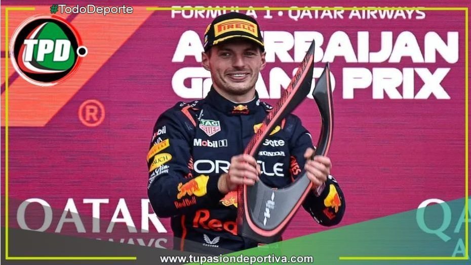 Max Verstappen gana el Gran Premio de Azerbaiyán en una carrera sorpresiva