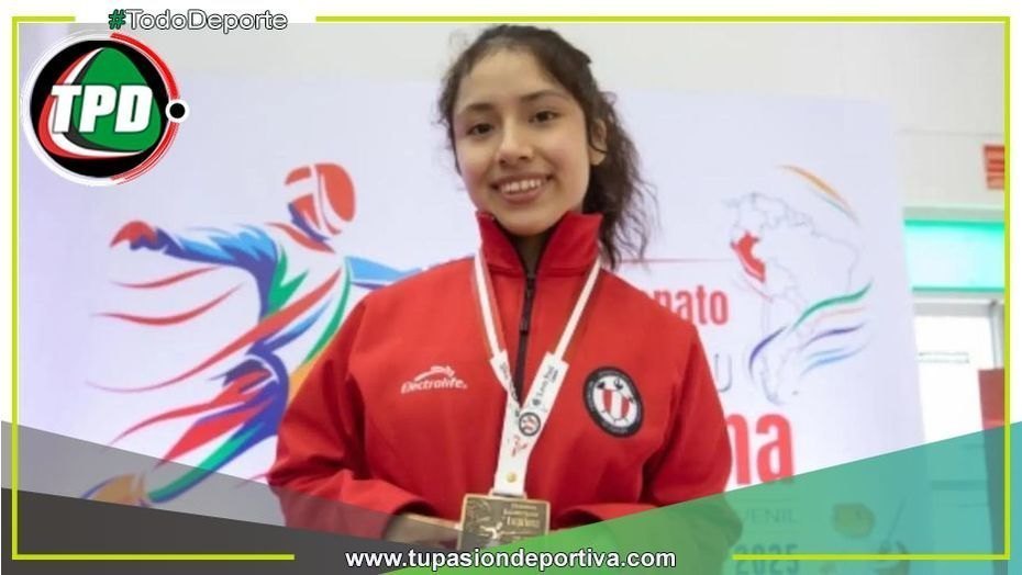 Cielo Vizcarra gana el oro en Sudamericano de Esgrima