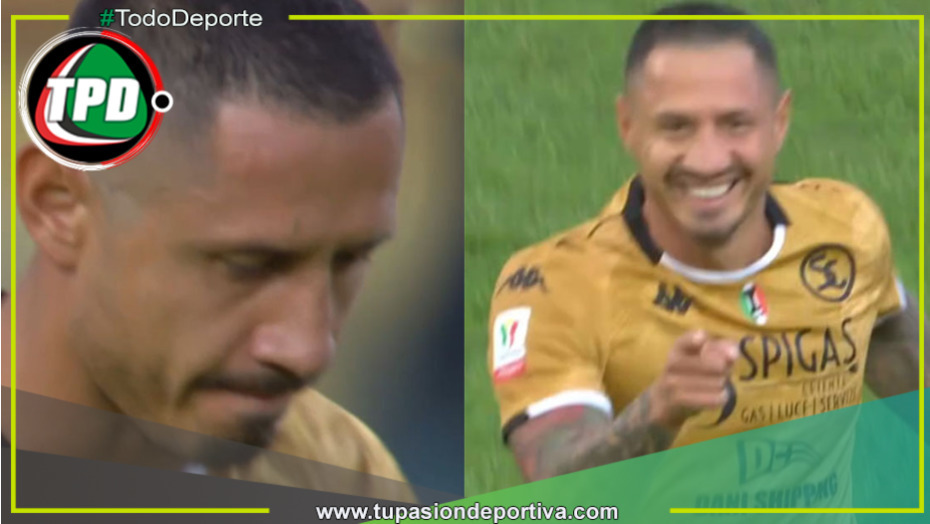 Lapadula anota con Spezia, pero fallan en penales y caen eliminados en Copa Italia