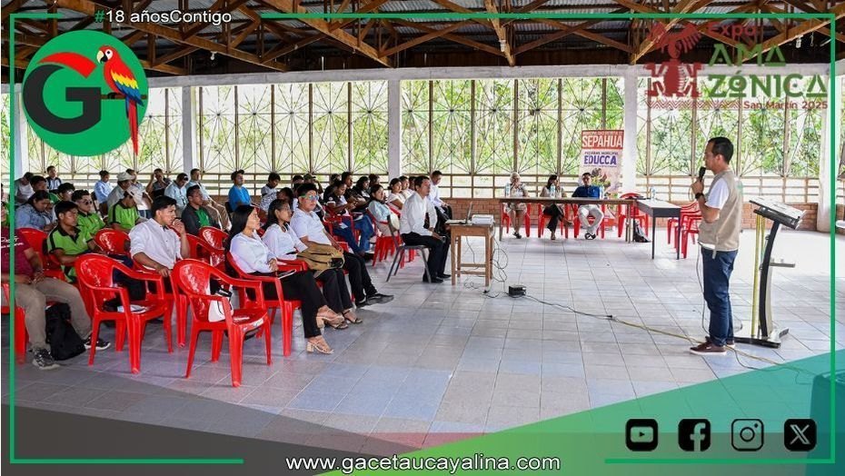 Sepahua fortalece liderazgo juvenil en programa de educación ambiental