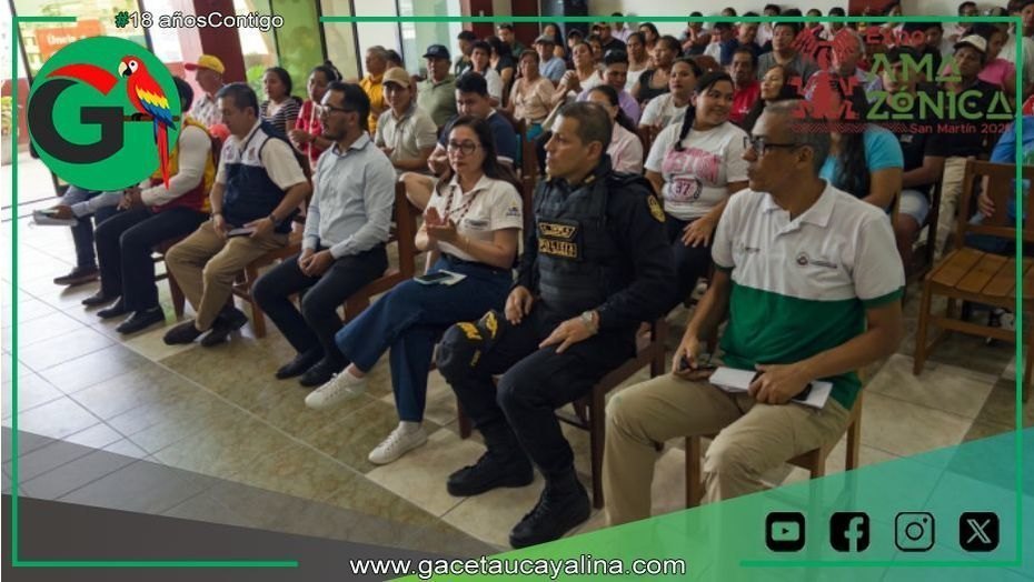 COPROSEC Coronel Portillo destaca juntas vecinales en seguridad ciudadana