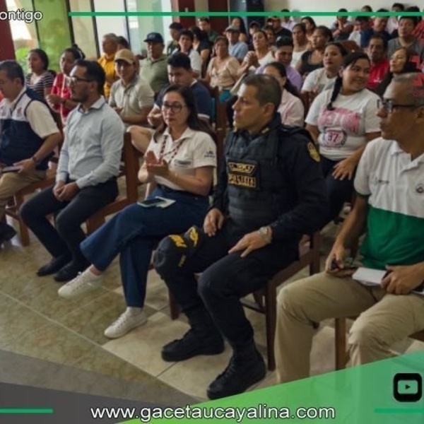COPROSEC Coronel Portillo destaca juntas vecinales en seguridad ciudadana