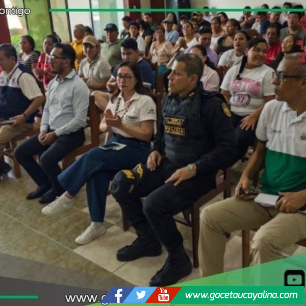 COPROSEC Coronel Portillo destaca juntas vecinales en seguridad ciudadana