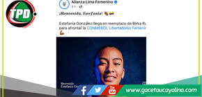 Estefanía González se une a Alianza Lima para Libertadores femenina