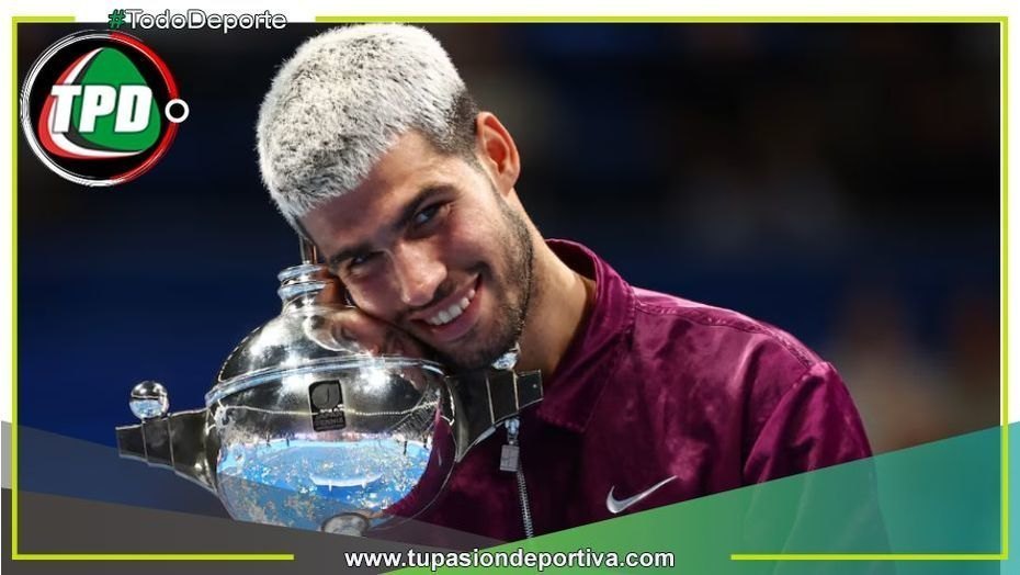 Alcaraz es campeón en Tokio