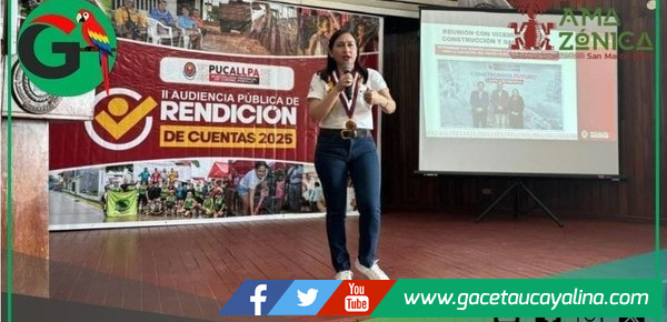 Gestión municipal presenta logros en infraestructura, salud y seguridad en Pucallpa