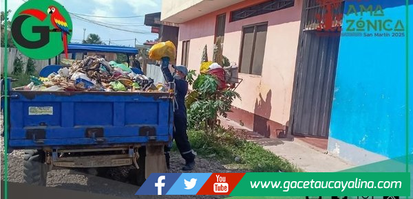 Sepahua fortalece limpieza pública con recolección de residuos sólidos