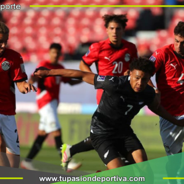 Nueva Zelanda venció 2-1 a Egipto en Mundial Sub 20