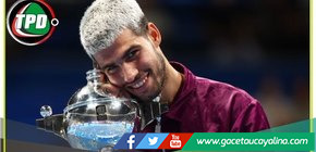 Alcaraz es campeón en Tokio 