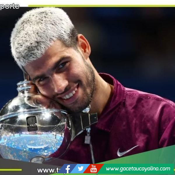 Alcaraz es campeón en Tokio 