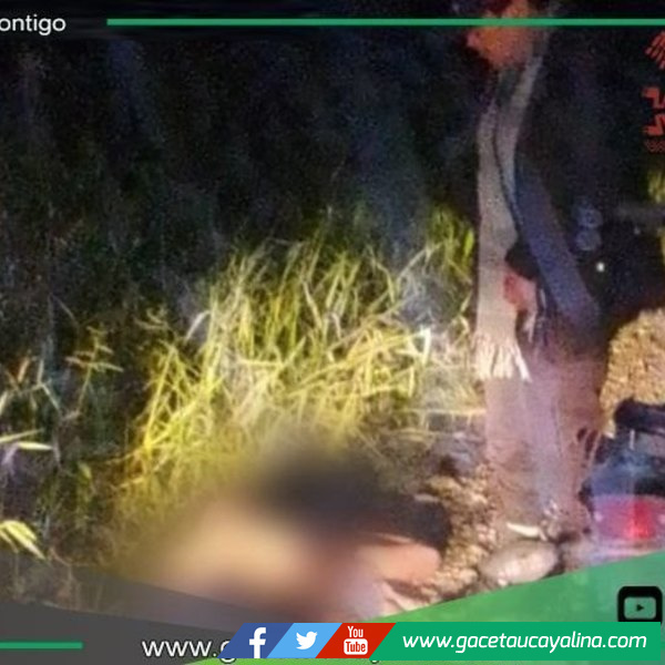 Serenazgo de Sepahua intervino a conductor ebrio en barrio San Miguel