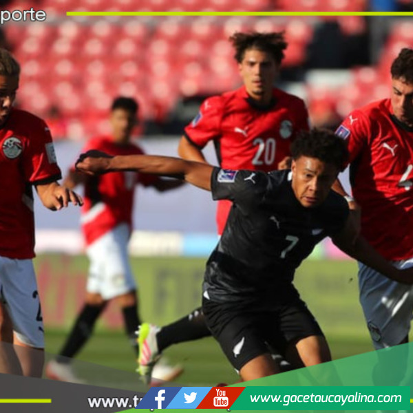 Nueva Zelanda venció 2-1 a Egipto en Mundial Sub 20