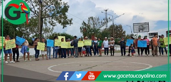 Vecinos de 9 de Octubre apoyan remodelación con busto patriótico en Pucallpa